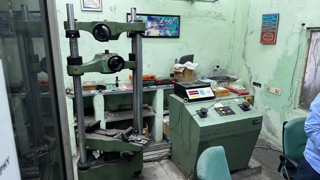 FIE Tensile Test Machine Quality Assurance open die forging Hyderabad India