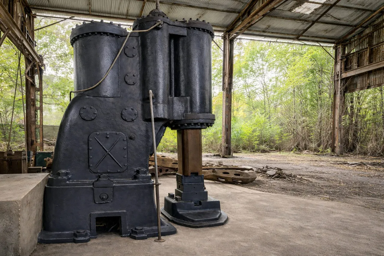 2 Ton Masse Hammer at manufacturing facility open die forging Hyderabad India