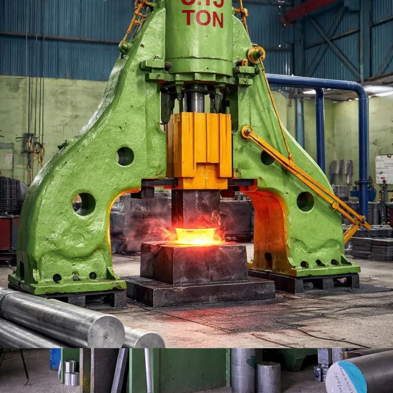 3.15 Ton Open Die Russian Hammer at Sri Asha Forgings open die forging Hyderabad India