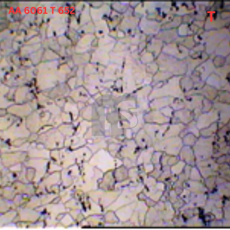Metallurgical Microstructure 2 - AA 6061 T 652 open die forging Hyderabad India