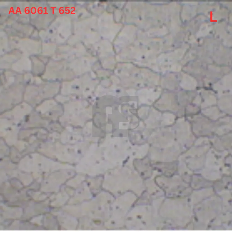 Metallurgical Microstructure 5 - AA 6061 T 652 open die forging Hyderabad India
