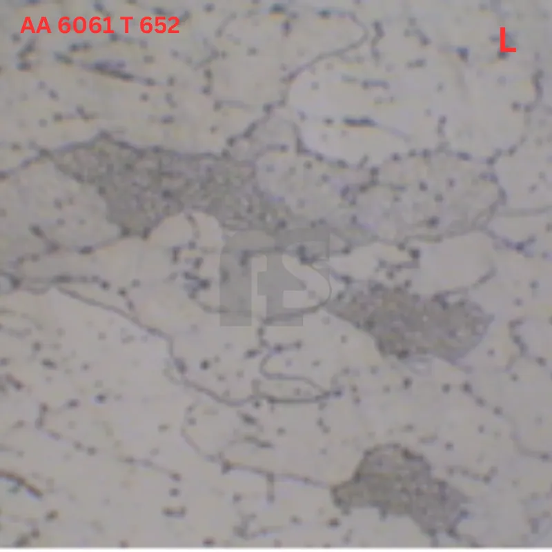 Metallurgical Microstructure 3 - AA 6061 T 652 open die forging Hyderabad India