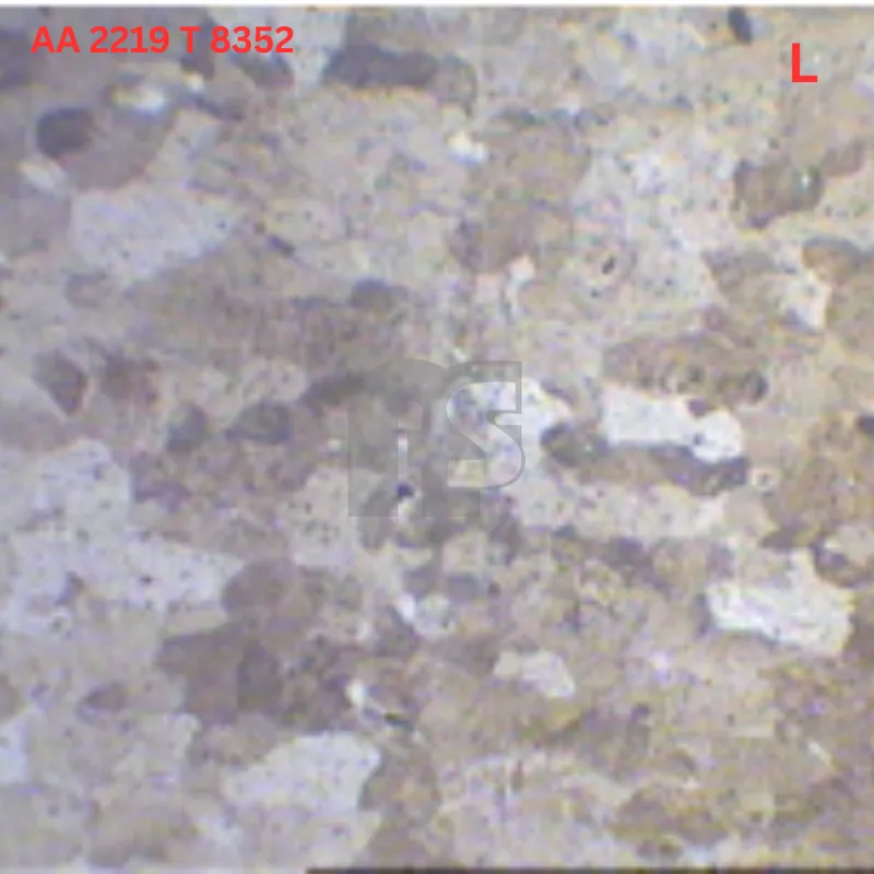 Metallurgical Microstructure 3 - AA 2219 T 8352 open die forging Hyderabad India