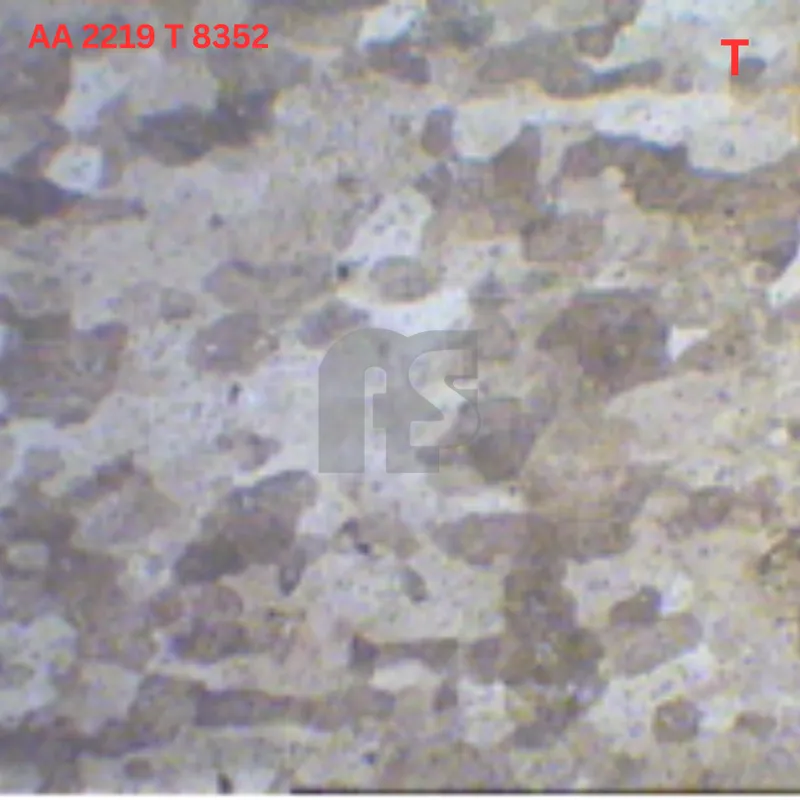 Metallurgical Microstructure 4 - AA 2219 T 8352 open die forging Hyderabad India
